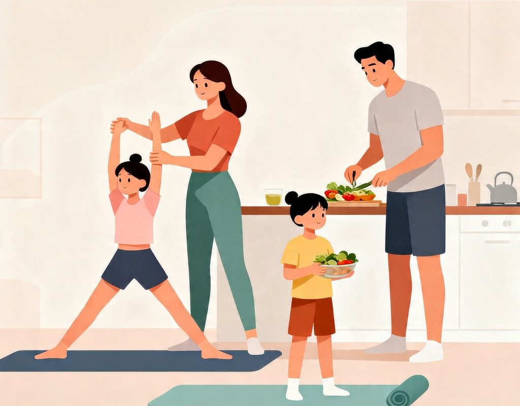 Kako usvojiti zdrave navike za cijelu obitelj