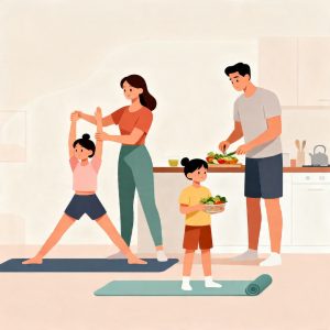 Kako usvojiti zdrave navike za cijelu obitelj